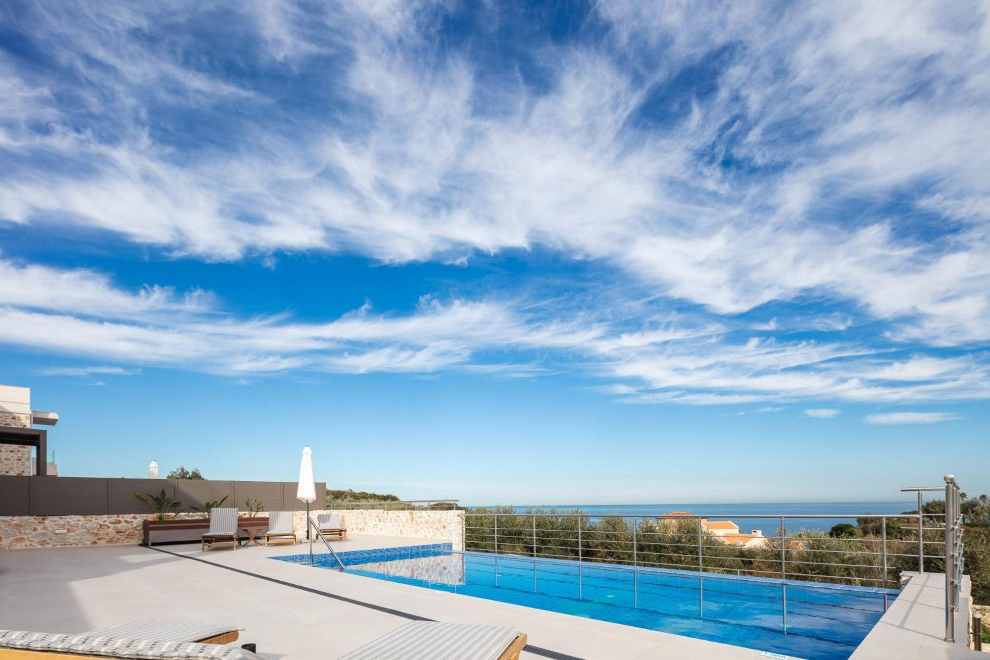 Oinolithos Luxury Villas Kalamaki Buitenkant foto