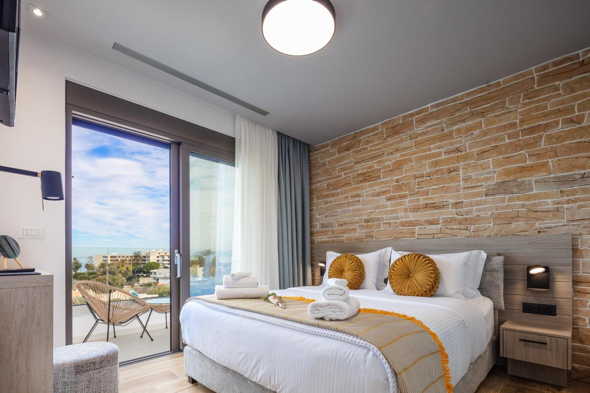 Oinolithos Luxury Villas Kalamaki Buitenkant foto