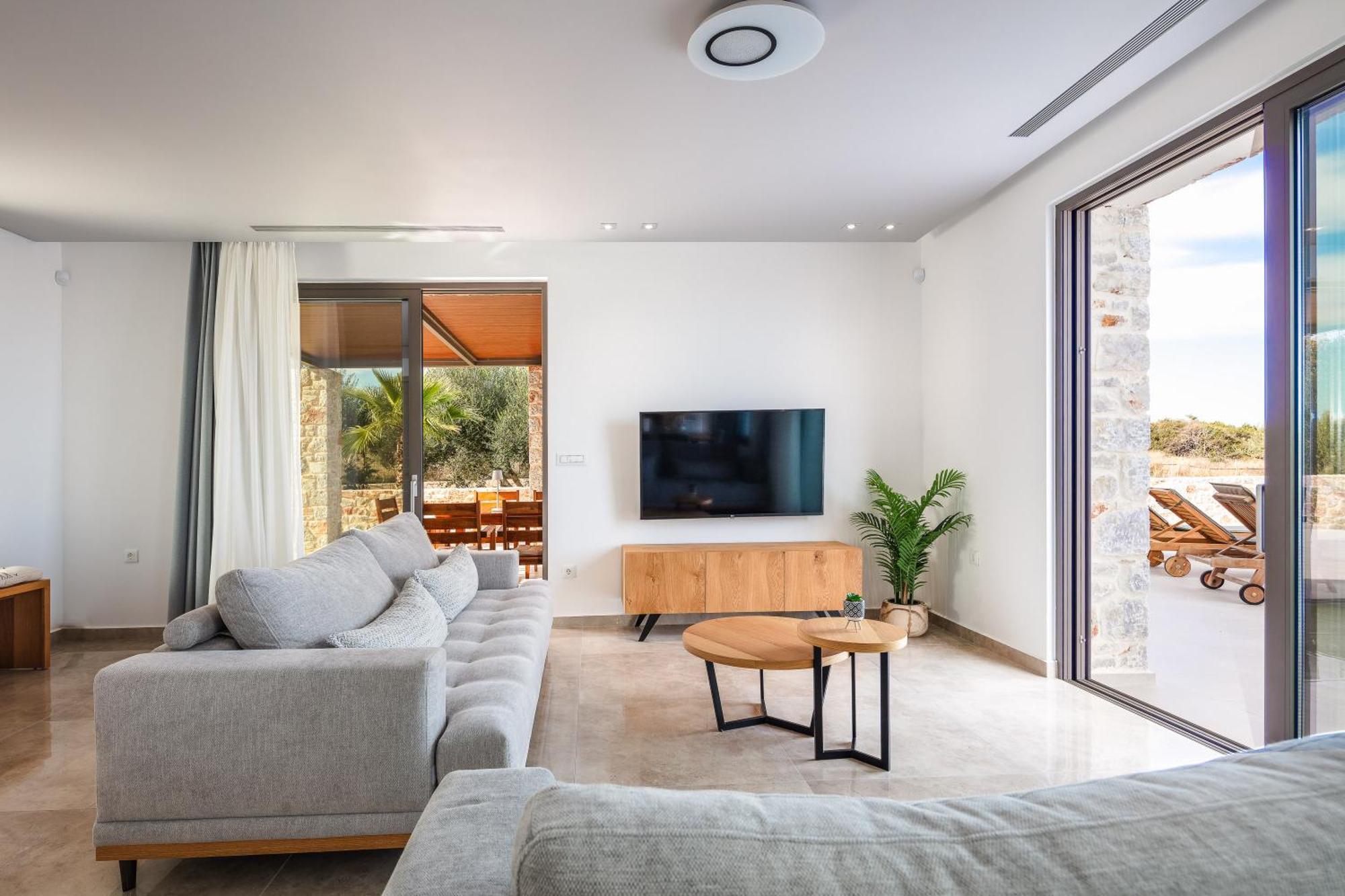 Oinolithos Luxury Villas Kalamaki Buitenkant foto