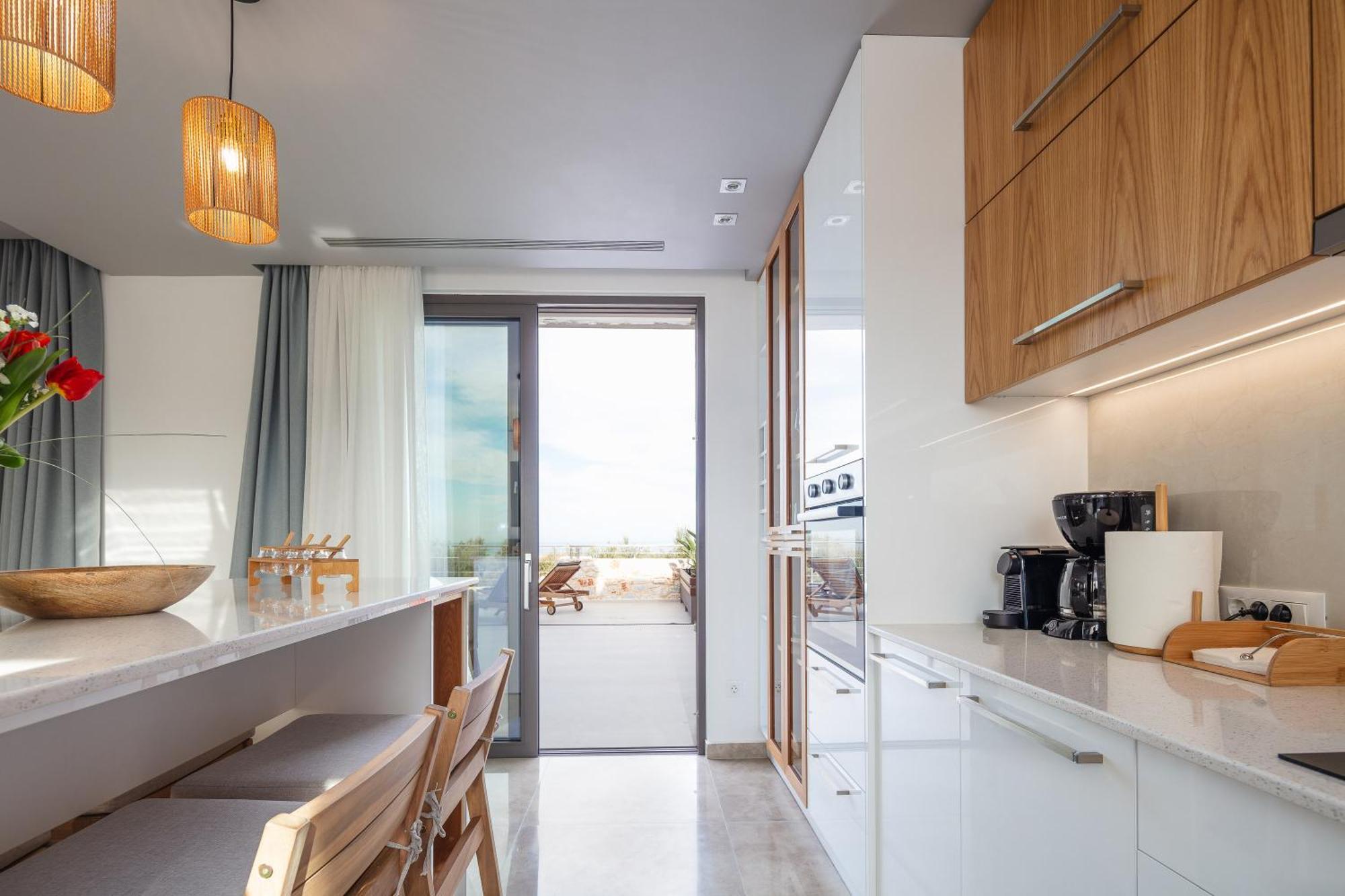 Oinolithos Luxury Villas Kalamaki Buitenkant foto