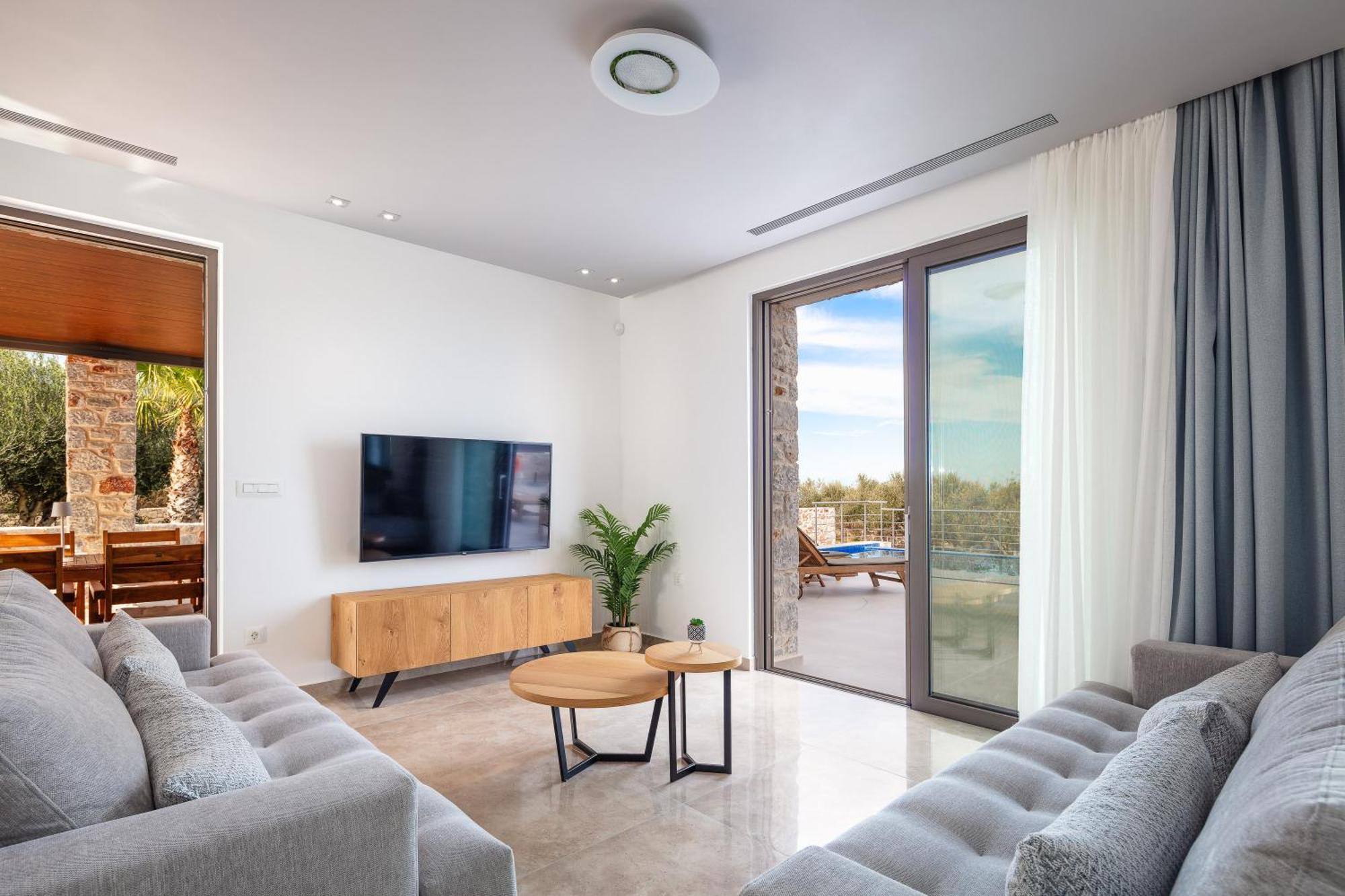 Oinolithos Luxury Villas Kalamaki Buitenkant foto